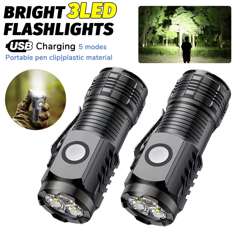 휴대용 미니 LED 손전등 강력한 손가락 끝 토치 야외 - Outdoor Lighting Junction Box 리뷰 및 가격