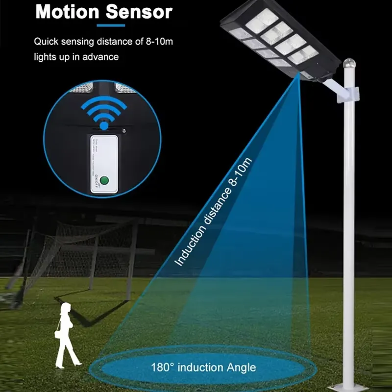 9W 태양광 LED 가로등 야외 모션 센서 8000K  - Outdoor Lighting With Sensor 리뷰 및 가격