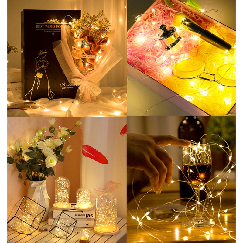 5-30M LED 요정 조명 배터리 운영 구리 와이어  - Outdoor Lighting Sconce 리뷰 및 가격