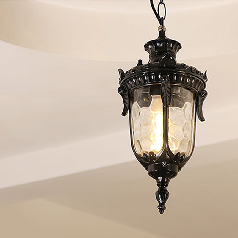 야외 방수 샹들리에, 유럽 안뜰 키오스크 복도, 포도  - Outdoor Lighting Chandelier 리뷰 및 가격
