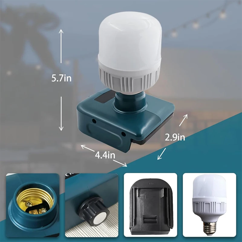 Makita 리튬 이온 배터리 용 LED 전구 12W  - Outdoor Lighting Volt 리뷰 및 가격