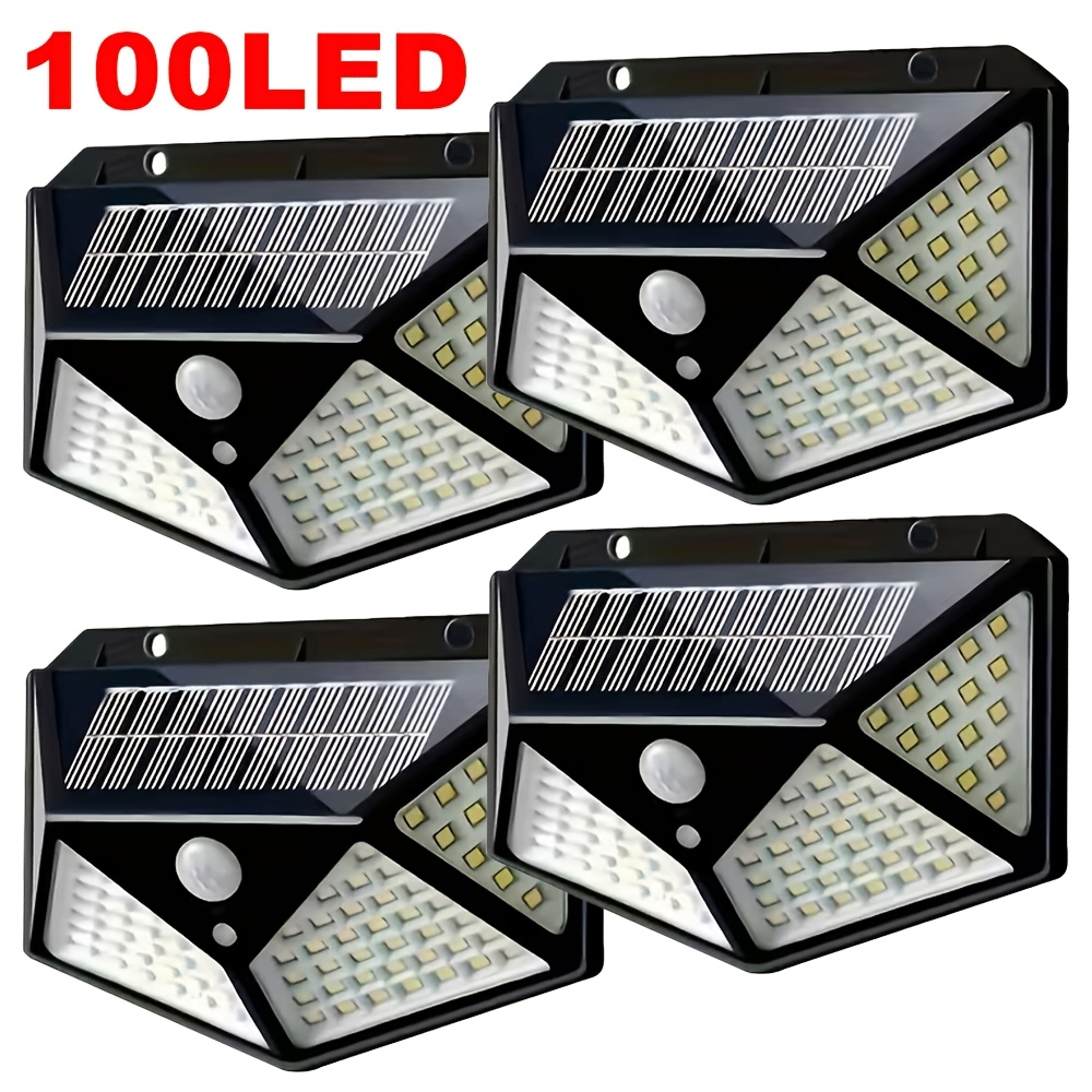 100LED 야외 태양광 정원등, 모션 센서 방수 태양 - Outdoor Lighting Sconce 리뷰 및 가격