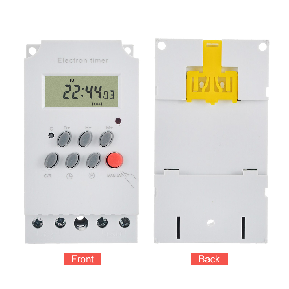 AC 220V 25A 디지털 프로그래밍 가능 타이머 D - Outdoor Lighting Timer Switch 리뷰 및 가격