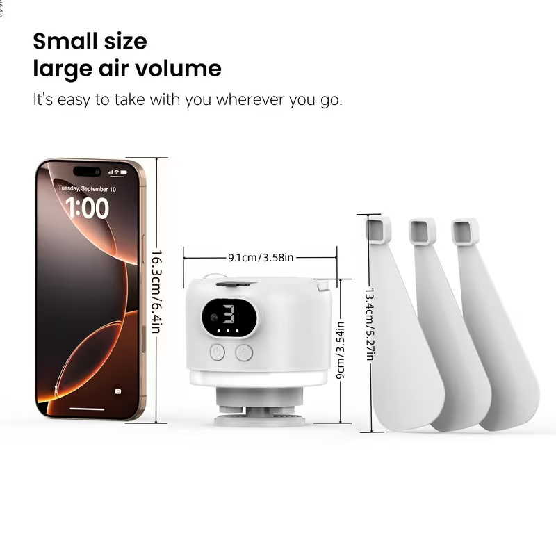 10400Mah 충전식 휴대용 천장 선풍기, 3가지 풍 - Outdoor Lighting Timer 리뷰 및 가격