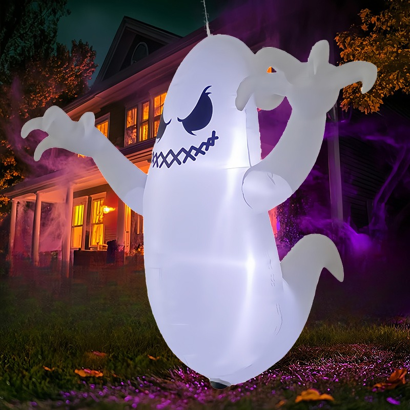 5피트 할로윈 풍선 모델 장식용 유령, LED 조명 내 - Outdoor Lighting Effects 리뷰 및 가격