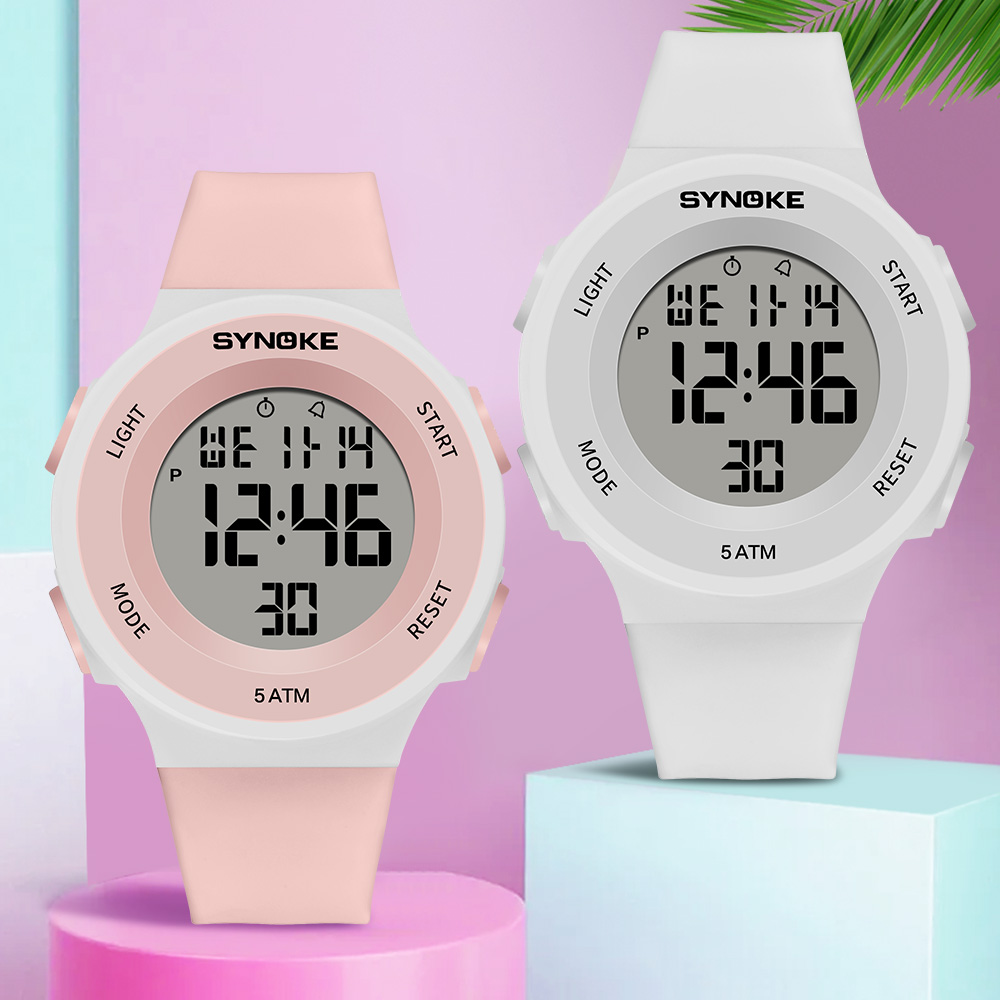 Synoke 디지털 시계 레이디 스포츠 발광 다기능 방 - Outdoor Lighting Timer 리뷰 및 가격