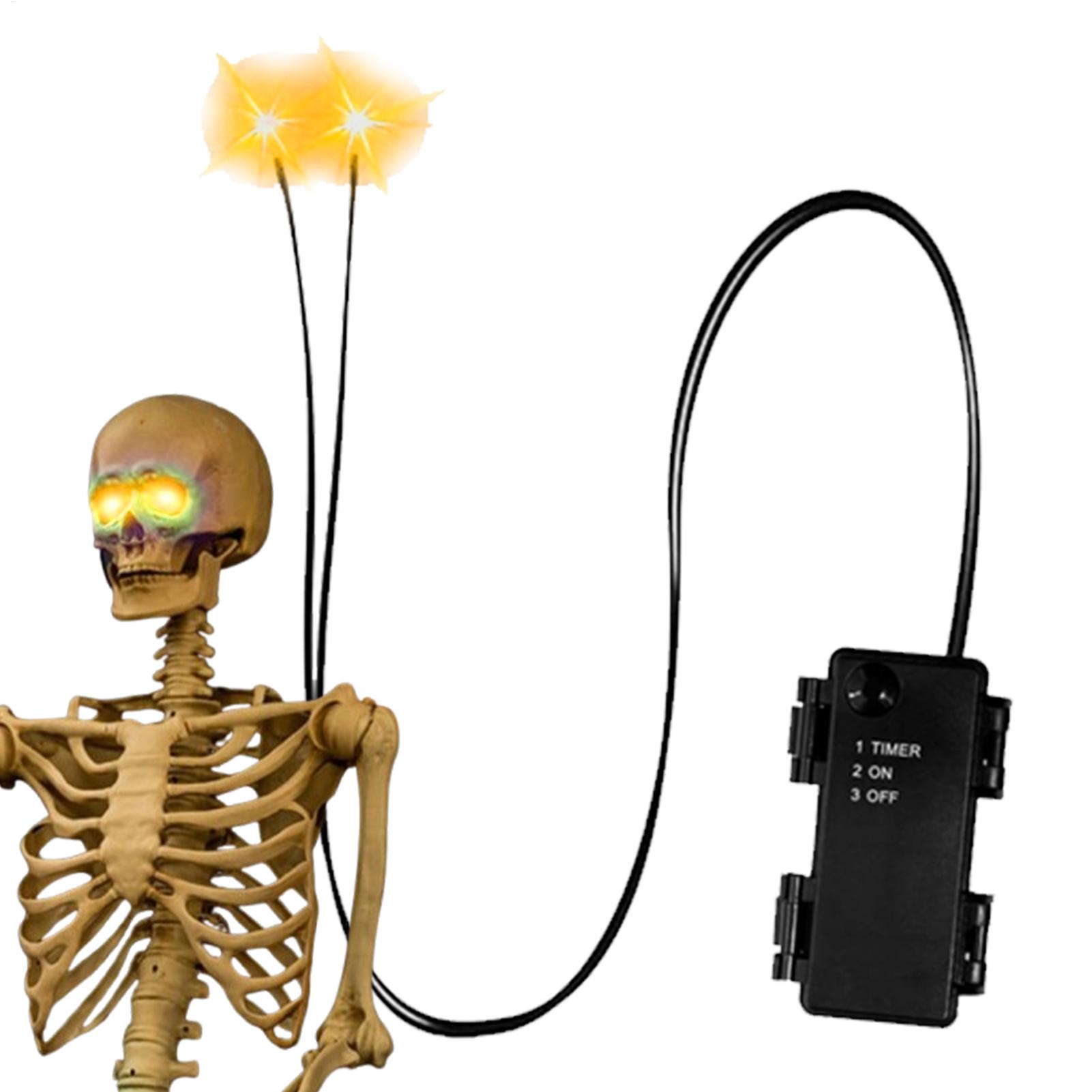 타이머가 있는 호박용 LED 눈 장식, 야외 해골 할로 - Outdoor Lighting Timer 리뷰 및 가격