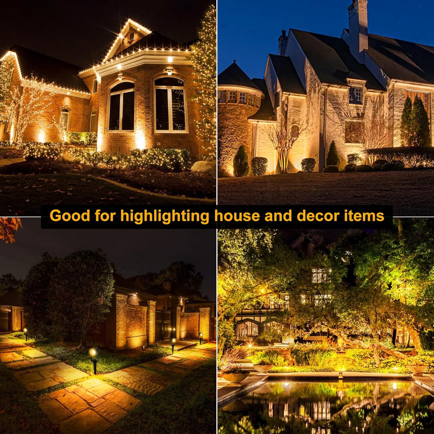 4/6/8LEDS 3000K 야외 스포트라이트 풍경 I - Outdoor Lighting Voltage 리뷰 및 가격