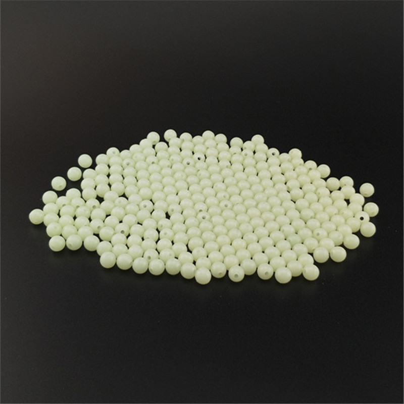 100 개/몫 빛나는 구슬 3mm-8mm 낚시 공간 콩 - Outdoor Lighting Effects 리뷰 및 가격