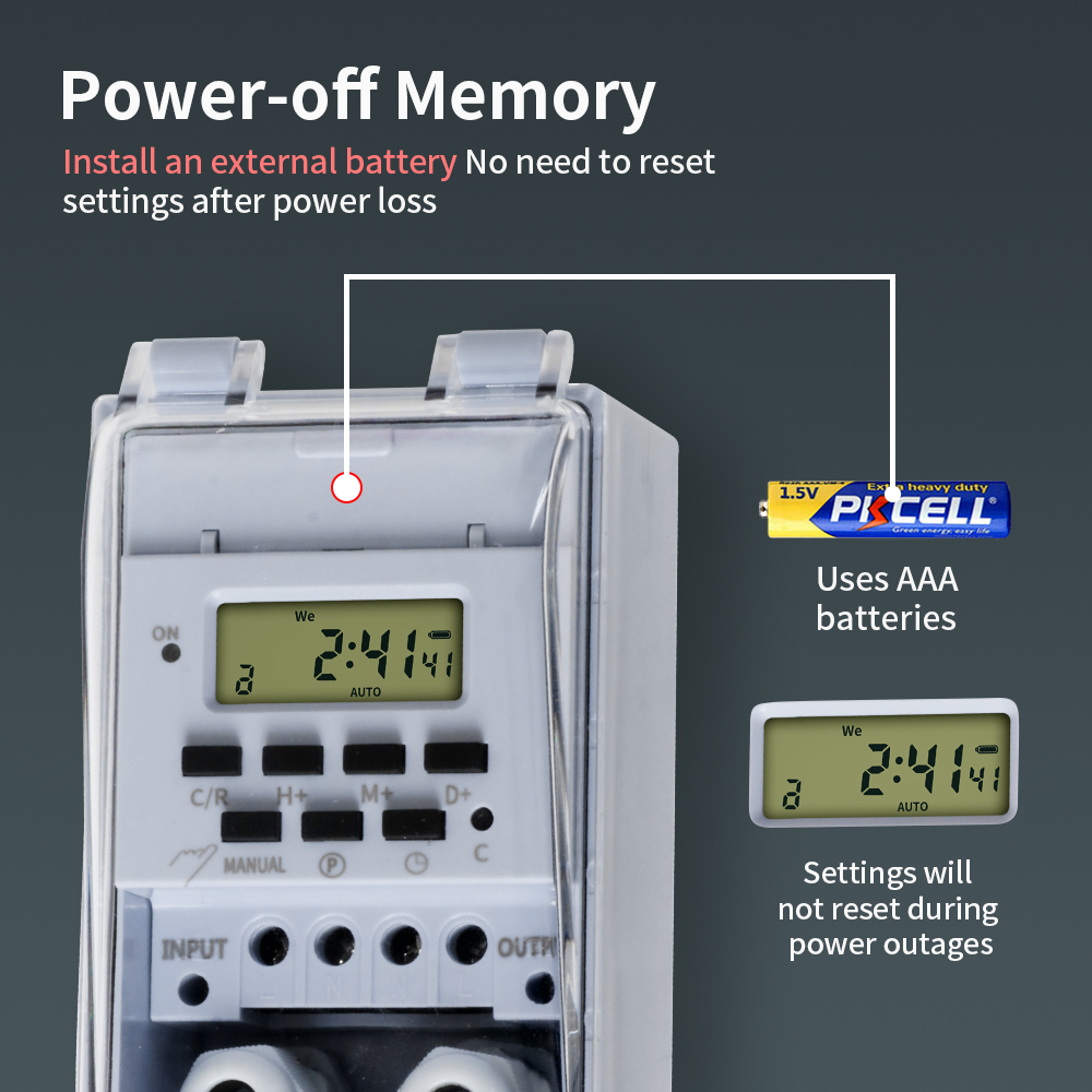 TNCE 30A 타이머 스위치, 방수 220V 타임 컨 - Outdoor Lighting Timer Switch 리뷰 및 가격