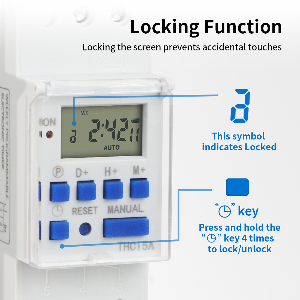 TNCE 220V 타이머 스위치 THC15A 미니 사이 - Outdoor Lighting Timer Switch 리뷰 및 가격