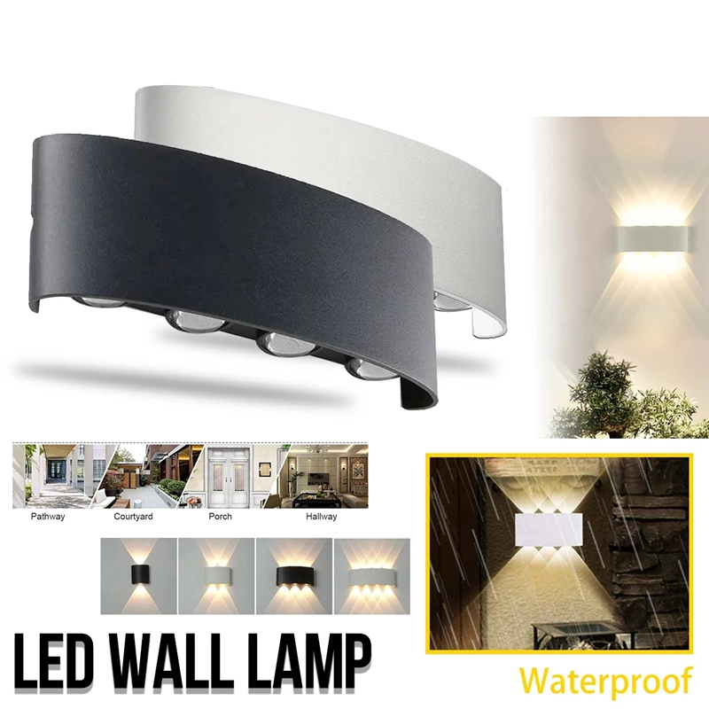 현대 Led 벽 램프 야외 계단 전등 침대 옆 로프트  - Xl Outdoor Lighting 리뷰 및 가격