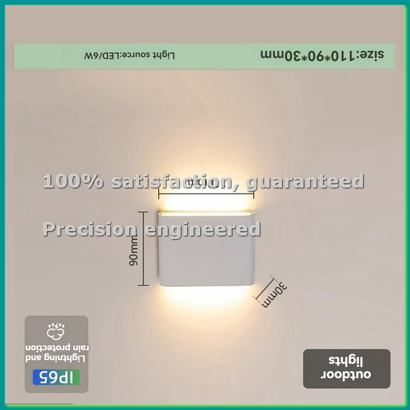 LED 벽등 방수 야외 벽 램프 실내 벽 조명기구 거실 - Outdoor Lighting Sconce 리뷰 및 가격