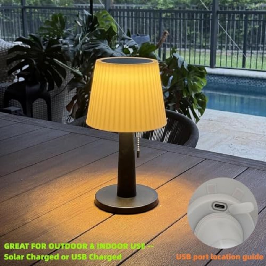 태양광 테이블 램프 실내외겸용 - 어머니 선물 3가지  - Outdoor Lighting Solar 리뷰 및 가격