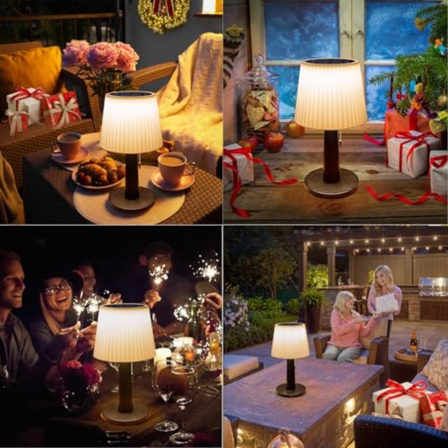 태양광 테이블 램프 실내외겸용 - 어머니 선물 3가지  - Outdoor Lighting Solar 리뷰 및 가격