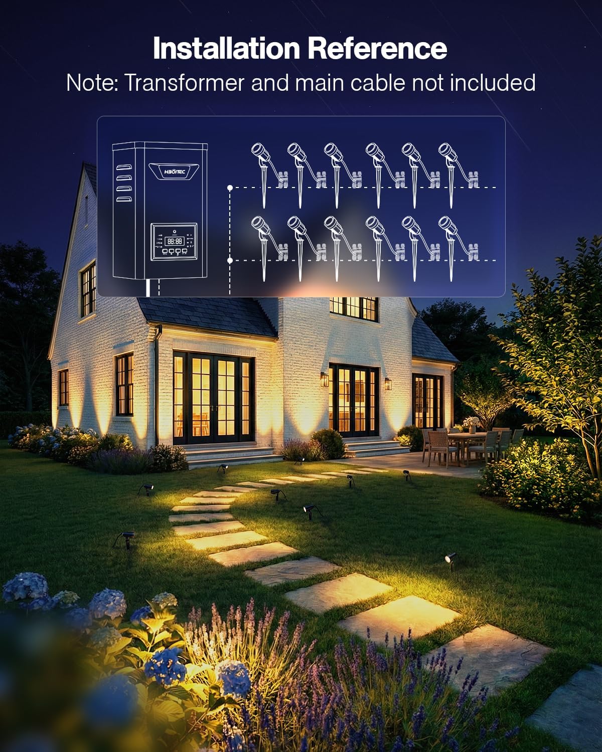 12팩 저전압 조경 조명용 패스트락 커넥터 5W LED - Outdoor Lighting Voltage 리뷰 및 가격