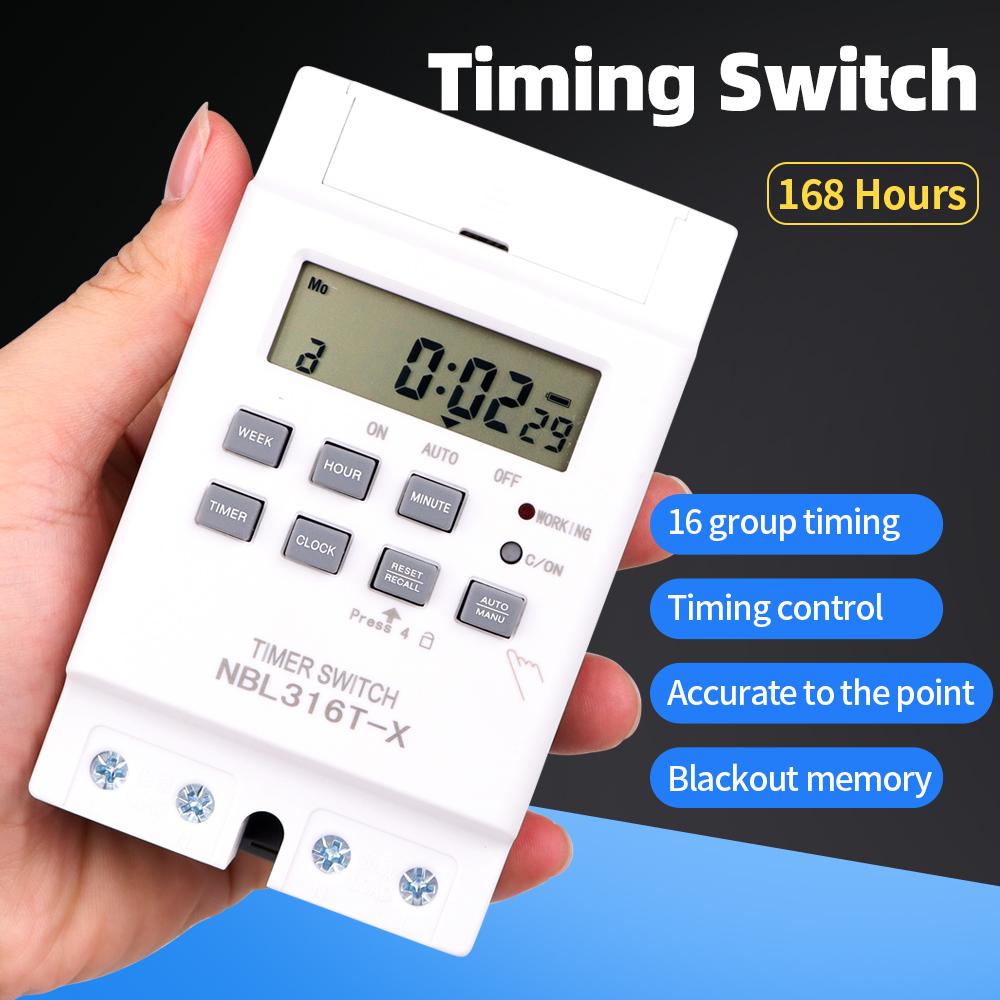 디지털 타임 스위치 주간 자동 프로그래밍 가능 타이머  - Outdoor Lighting Timer Switch 리뷰 및 가격