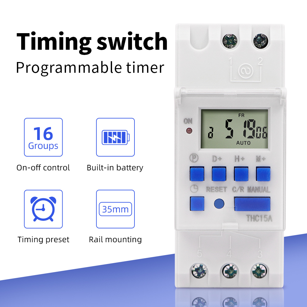디지털 타임 스위치 주간 자동 프로그래밍 가능 타이머  - Outdoor Lighting Timer Switch 리뷰 및 가격