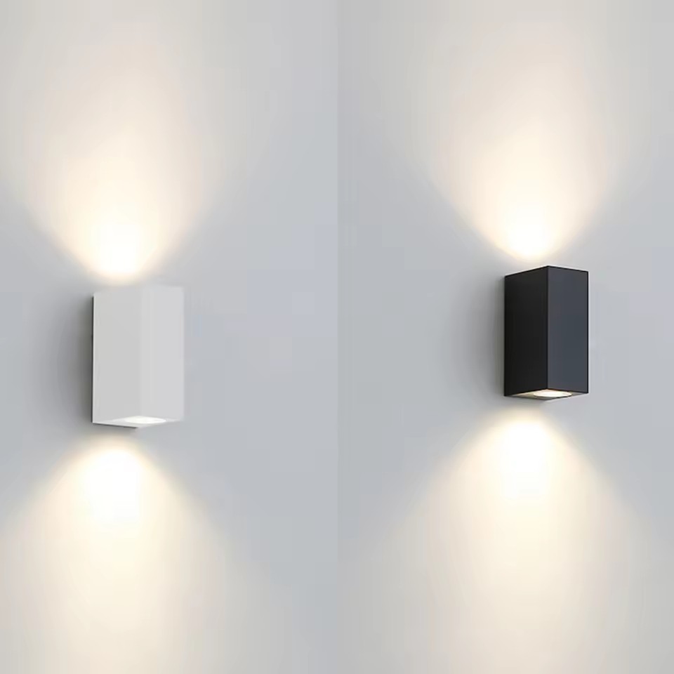 블랙/화이트 알루미늄 GU10 베이스 야외 방수 벽 조 - Xl Outdoor Lighting 리뷰 및 가격