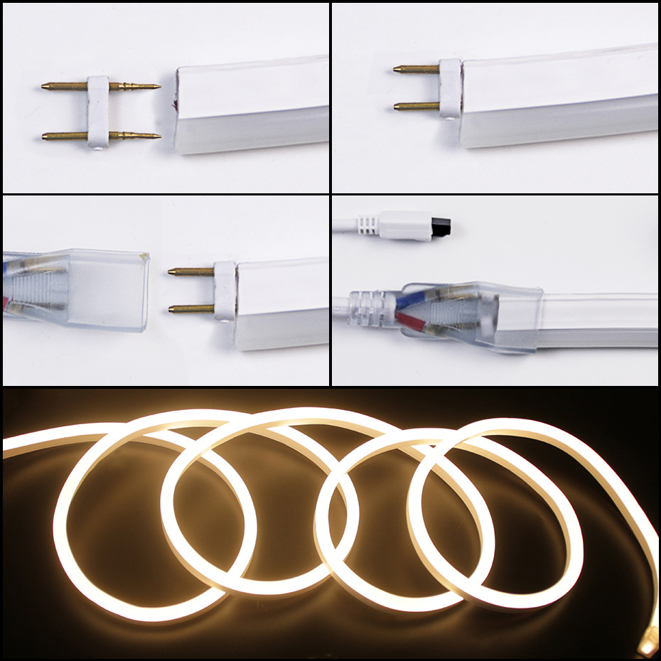 LED 네온 스트립 220V 2835 120 LED/m - Outdoor Lighting Timer Switch 리뷰 및 가격